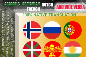 translate english to norwegian russian portuguese dutch french and vice versa