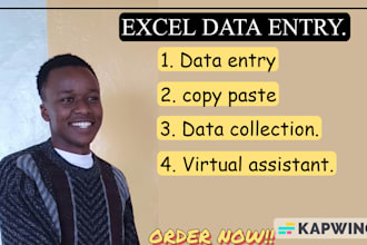 do data entry efficiently