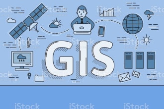 do gis reports, map visualisation and digitisation