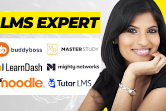 build wordpress lms, buddyboss learndash masterstudy moodle, tutor lms elearning