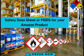 develop ghs safety data sheet or sds, msds