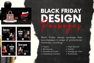 design black friday sales materials for your business