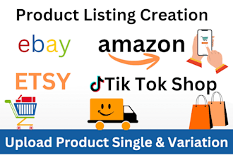 write SEO optimized ebay, poshmark, and mercari product listings