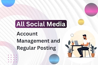 do social media marketing, fb business page and yt channel creation setup