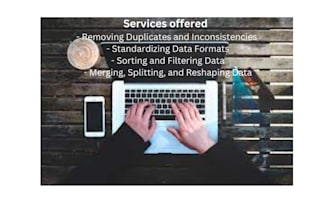 do data typing and manipulation for you