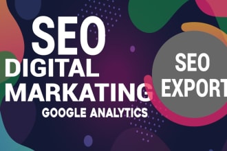 be your digital marketing manager and social media manager