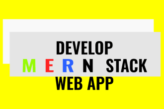 be your mern stack developer with best prices