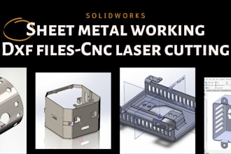create sheet metal and weldments designs in solidworks