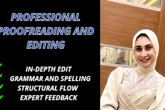proofread research paper, manuscript, or systematic review and metaanalysis