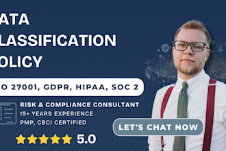 design a data classification policy for you