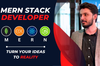 develop full stack web application as a mern stack developer