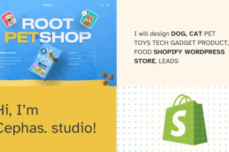 design dog pet toys tech gadget product food chewers accessories shopify store
