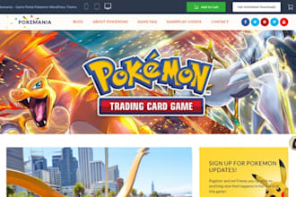 build pokemon gaming trading card game card tcg pokemon shopify store website