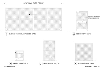 do permit blueprint fence engineering drawing for chain link