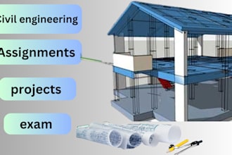 do civil engineering assignment and civil engineering projects