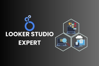 make google looker studio or data studio report based on your requirement
