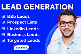 do b2b lead generation and data entry