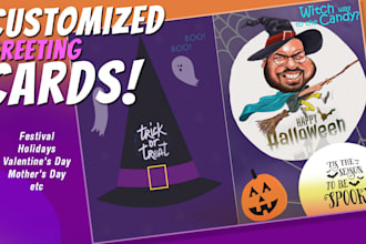 create greeting cards, invitations, postcards, gift cards and more