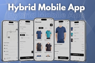 be your flutter developer and build android, ios mobile app