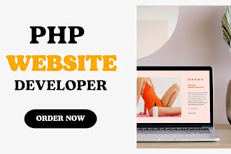 develop perfect custom php website