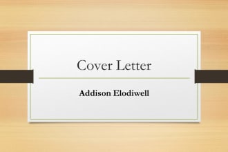 write and upgrade your resume, cv, or cover letters