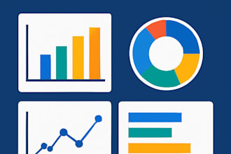 design charts and graphs to visualize your data