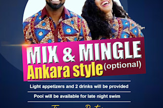 do a beautiful event flyer, poster design or business flyer