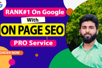 complete on page seo optimization and free website audit