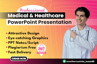 create professional medical and healthcare powerpoint presentation