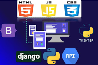 develop and deploy websites in python django