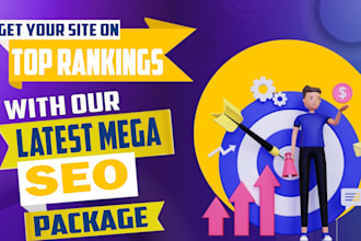 do latest SEO package with high da backlinks