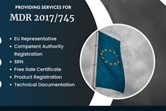 provide eu rep, eudamed, eu mdr documentation