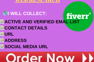 collect companies emails, phone numbers and contact details