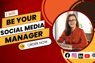your committed social media manager for 30 days