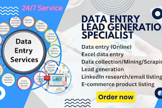 do data entry b2b lead generation