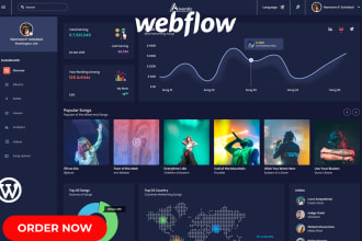 design webflow website, figma to webflow 3d spline animation saas cms website