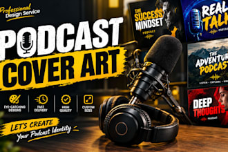 design podcast cover art, podcast cover design, podcast artwork, podcast logo