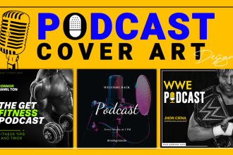 design podcast cover art, podcast cover design, podcast artwork, podcast logo