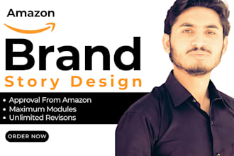 design high converting amazon brand story with amazon enhanced brand content
