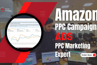 manage amazon ppc campaigns, setup amazon advertising and amazon fba PPC