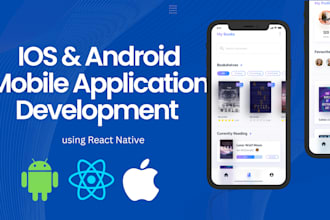 develop IOS and android app using react native