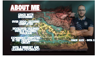 professionally coach you dota 2, mmr incresment guaranteed