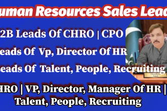 do human resources lead generation, HR sales leads, people and talent leads