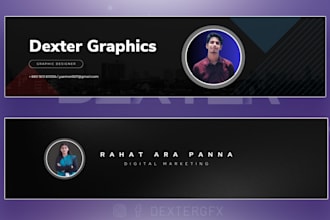design professional linkedin banner