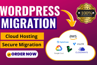 migrate or install wordpress on google cloud digitalocean AWS