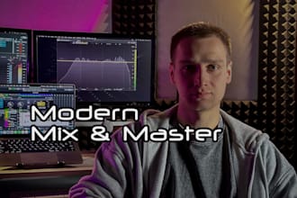 mix and master your song for a modern sound