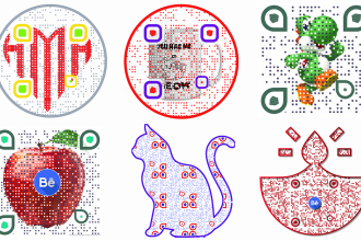 create an attractive custom qr code design with your logo