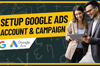 setup google ads account and adwords PPC campaign