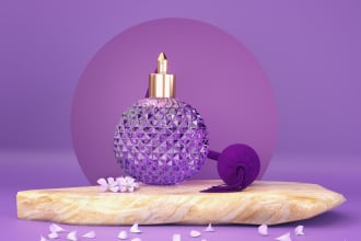 professional 3d cosmetic product packshots