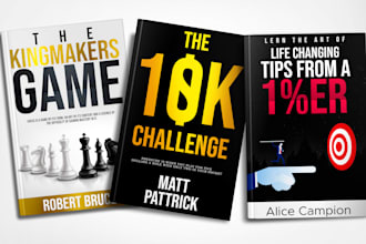 design ebook cover or book cover design